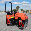 1 Ton Hydraulic Steered Double Steel Wheel Road Vibratory Roller